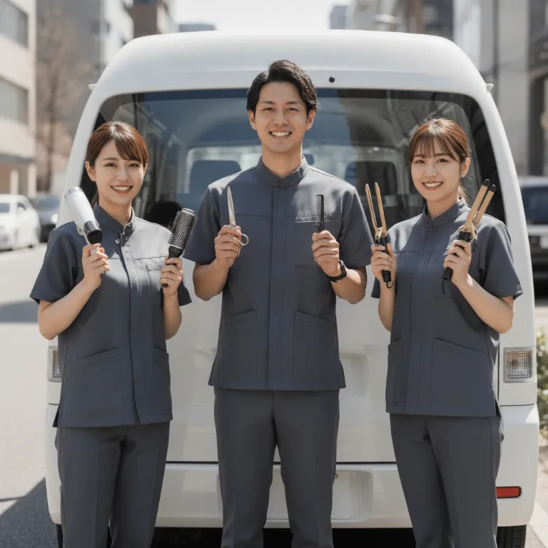高級美容室 のチーム: Kyōtanabe